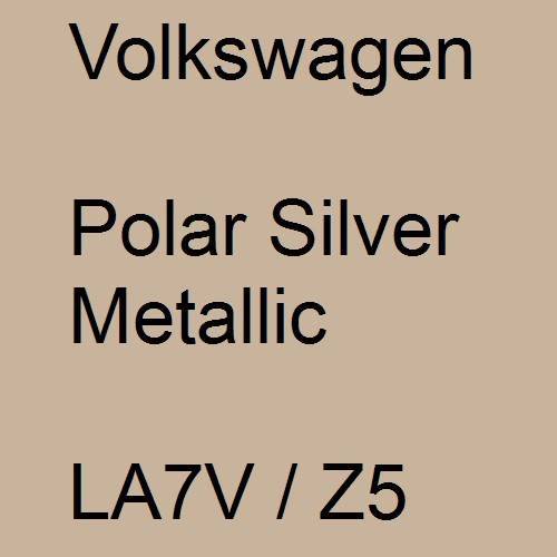 Volkswagen, Polar Silver Metallic, LA7V / Z5.